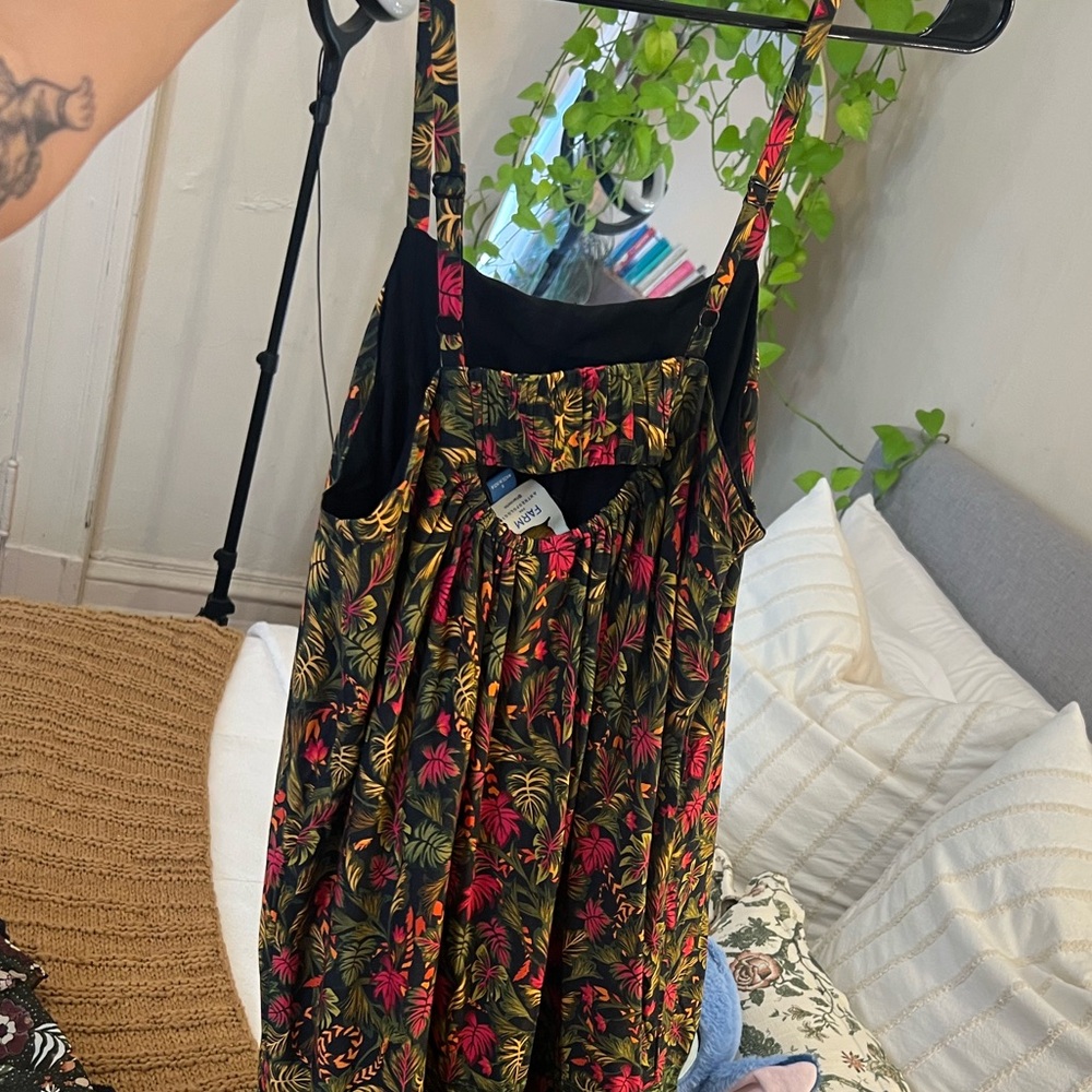 Farm Rio Floral Halter Maxi Dress - Picture 8 of 8